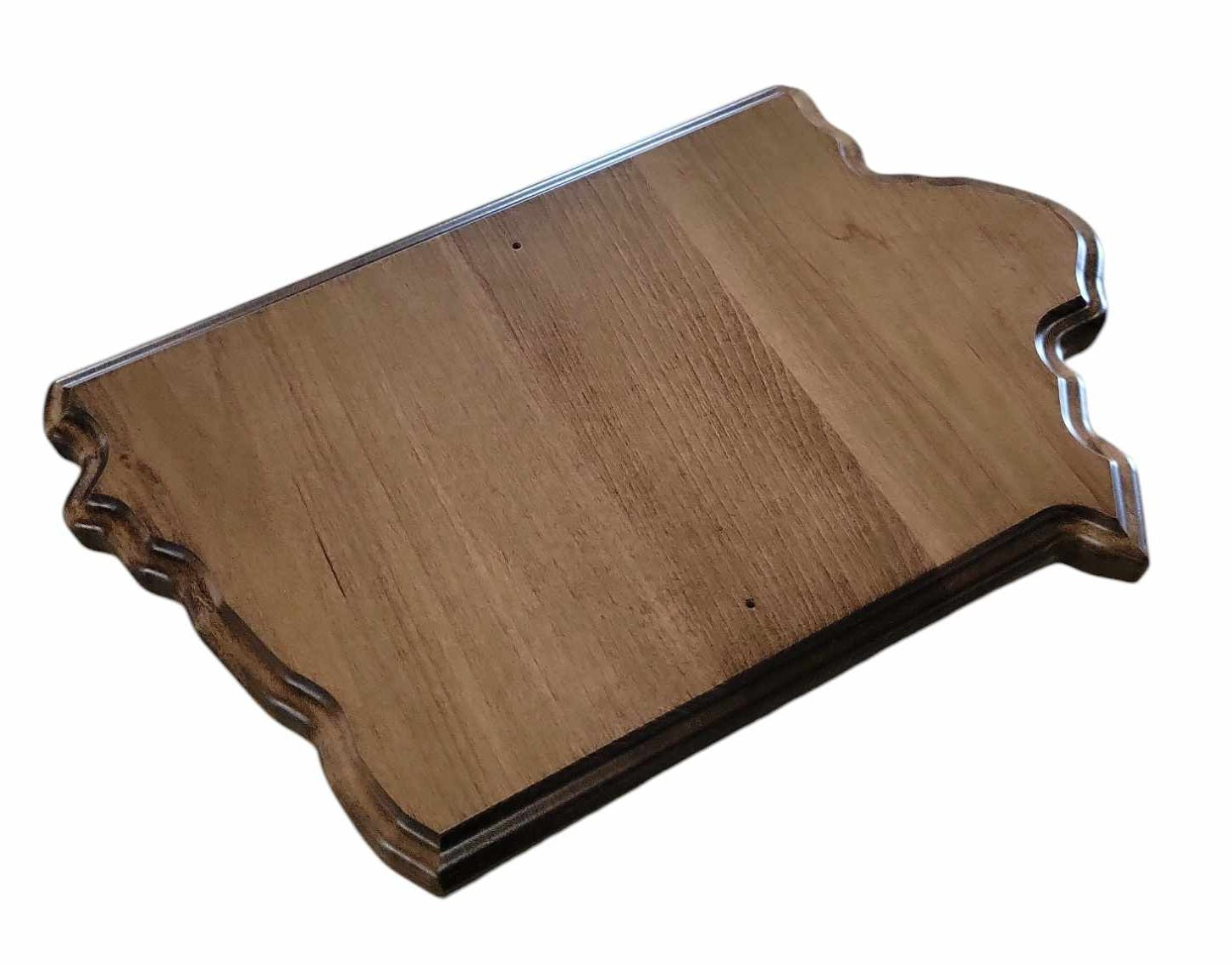 Whitetail Deer Antler Mounting Kit, Solid Wood Plaque, Includes All Mounting Hardware Iowa Walnut Finish - Cauff.com LLC