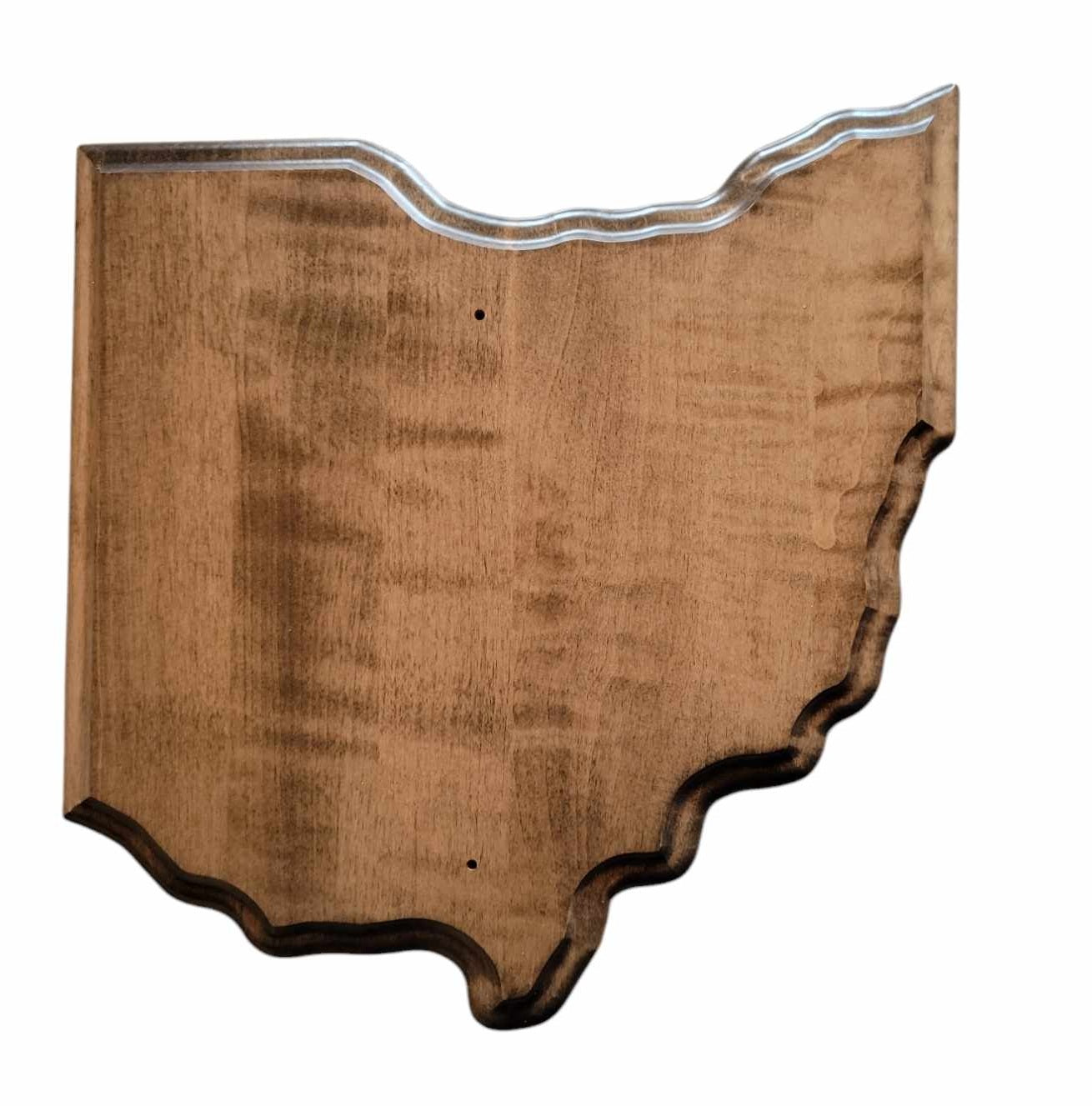 Whitetail Deer Antler Mounting Kit, Solid Wood Plaque, Includes All Mounting Hardware Ohio Walnut Finish - Cauff.com LLC