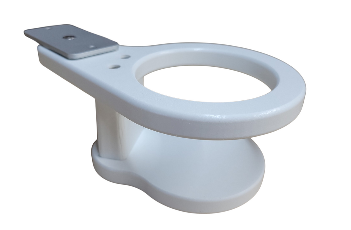 Swivel Cup Holder for Adirondack Chair - Poly Drink Holder with Screws - Cauff.com LLC
