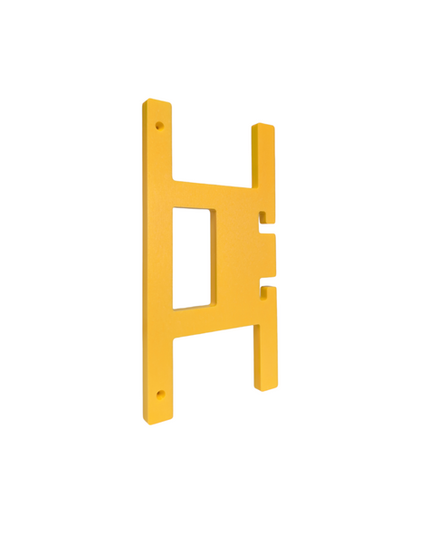yellow heavy duty poly cord reel holds 100 feet