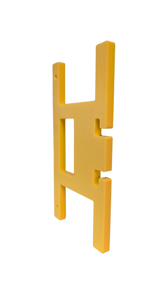 Poly Heavy Duty Extension Cord Reel, Yellow Cord Wrap-Holds 100 feet - Cauff.com LLC