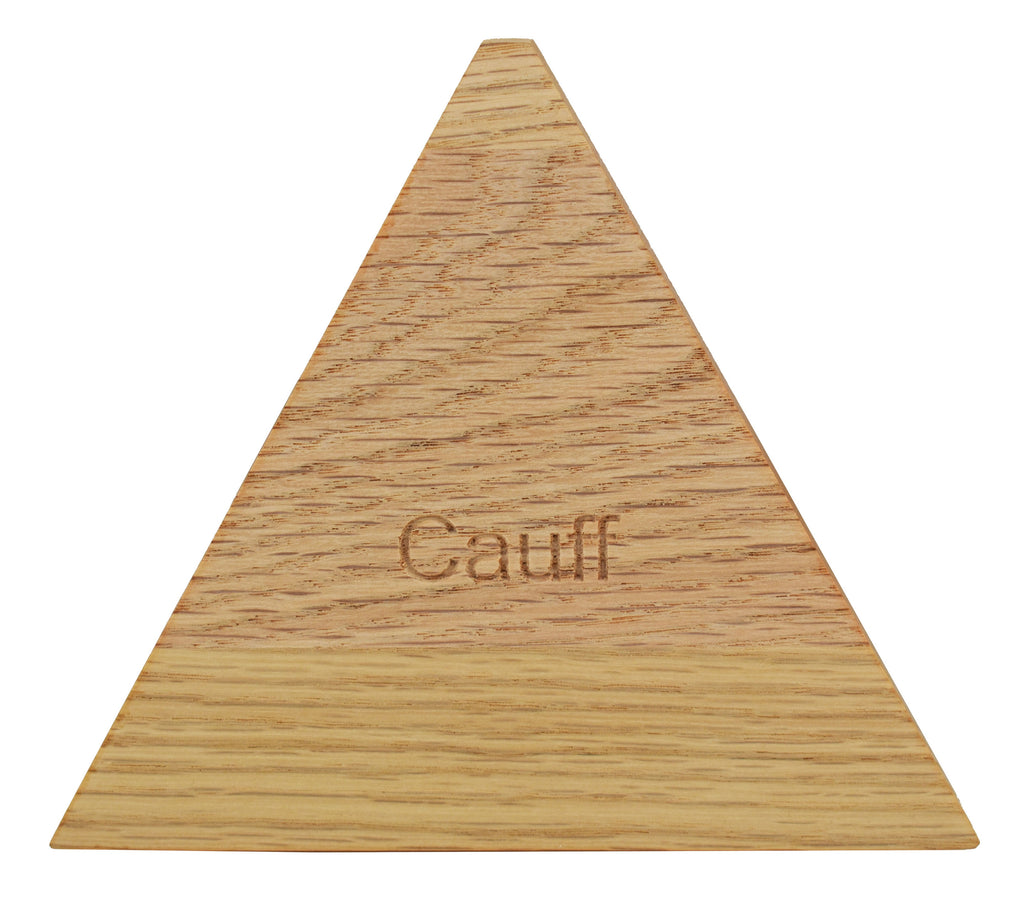 Wooden Peg Game Tricky Triangle Solid Oak.