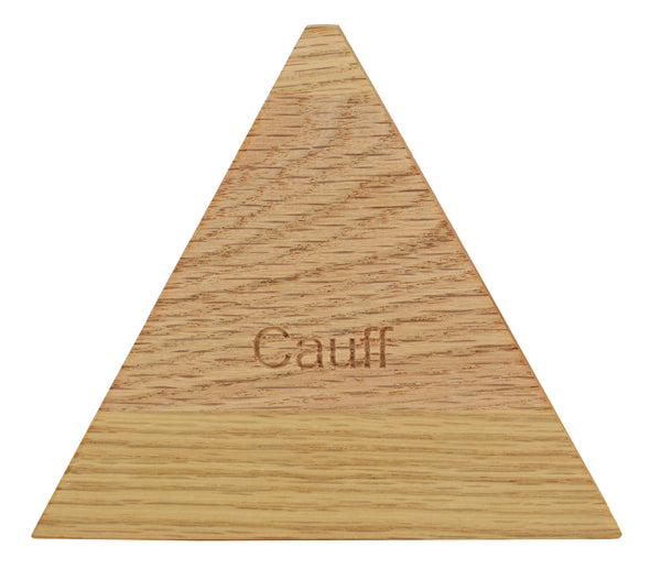 Wooden Peg Game Tricky Triangle Solid Oak.