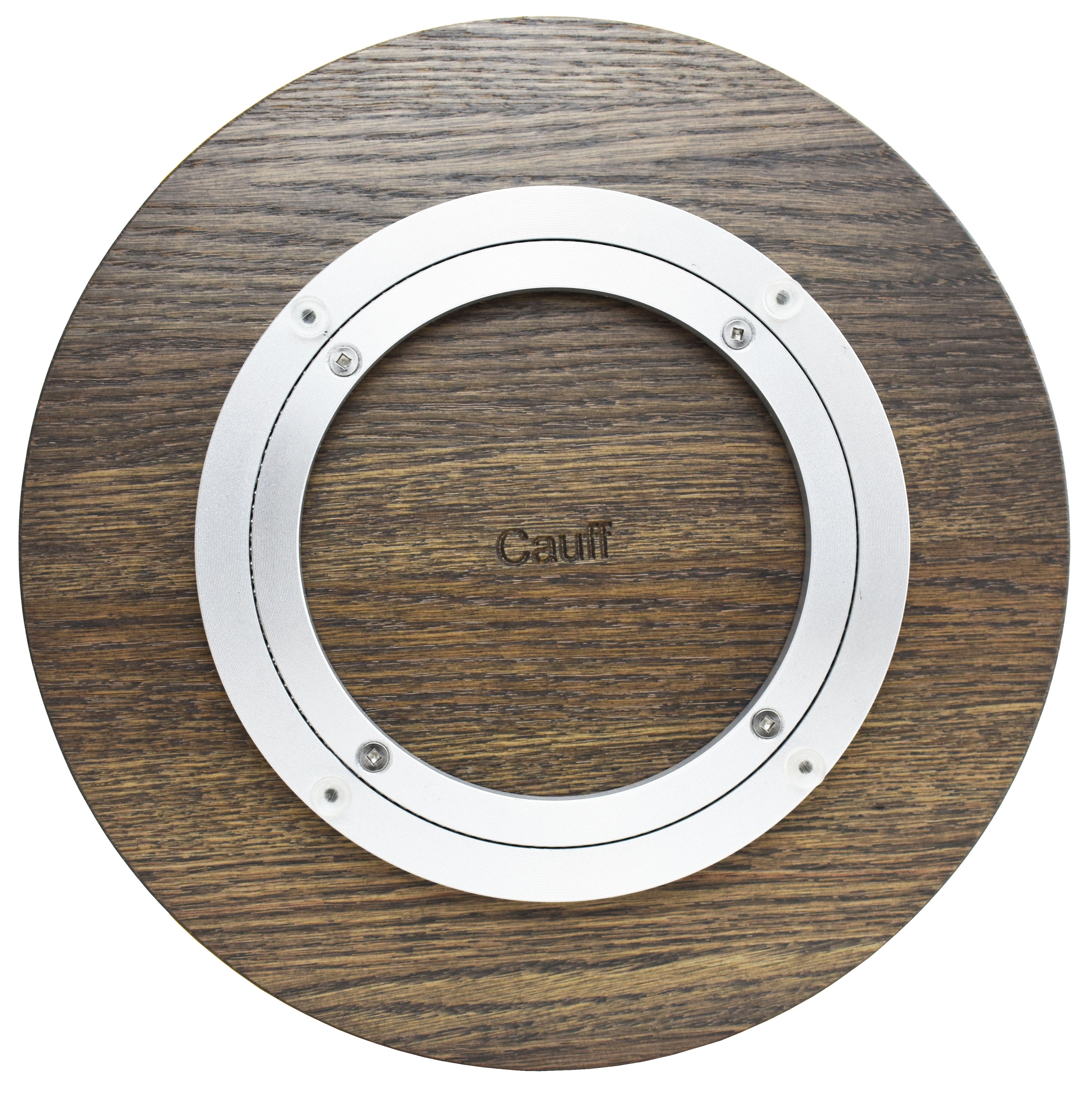 12 inch Solid Oak Wooden Lazy Susan Turntable.