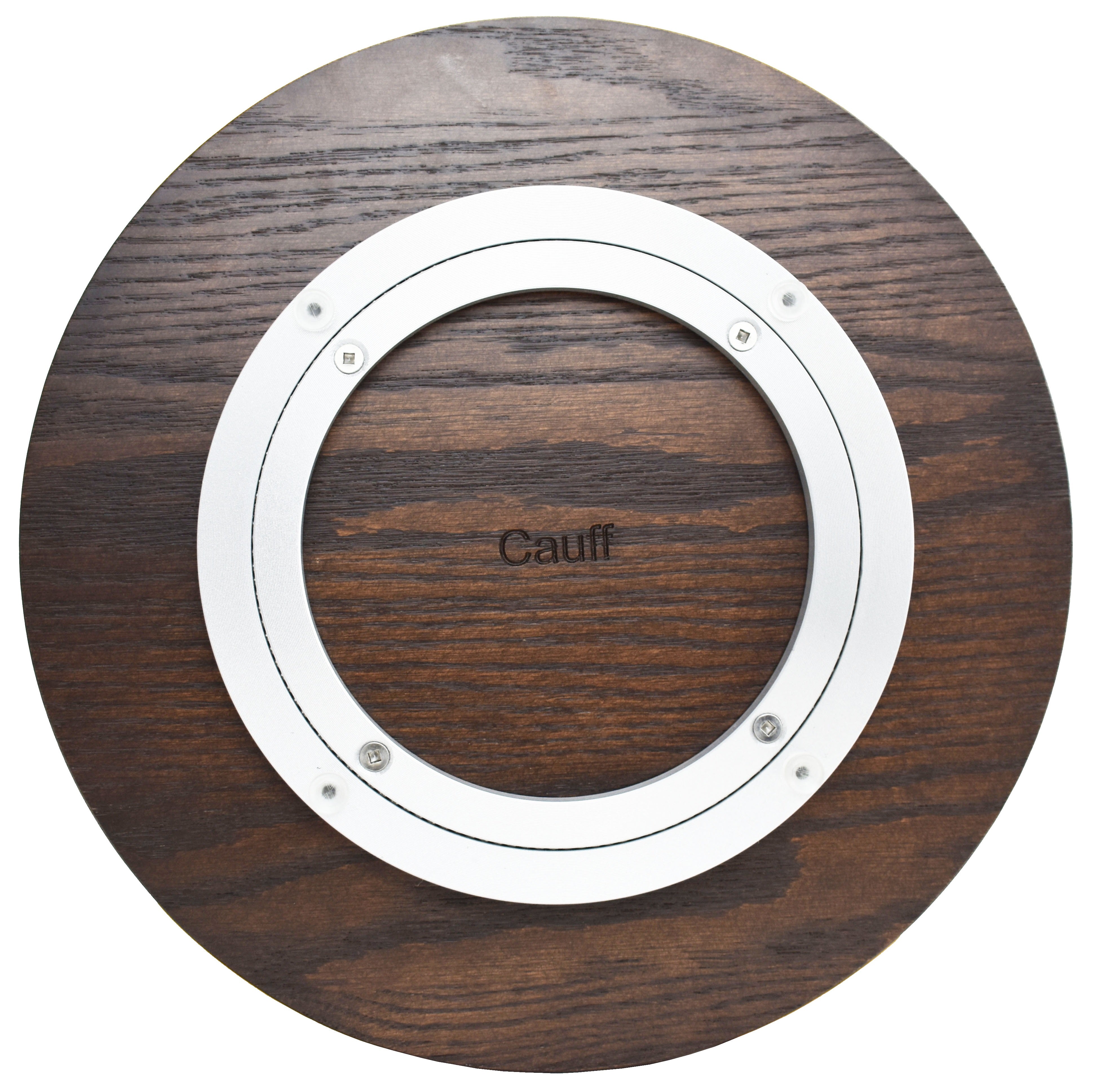 12 inch Solid Oak Wooden Lazy Susan Turntable.