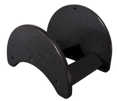 Poly Outdoor Wall Mount Garden Hose Holder-Holds up to 150' Water Hose - Cauff.com LLC