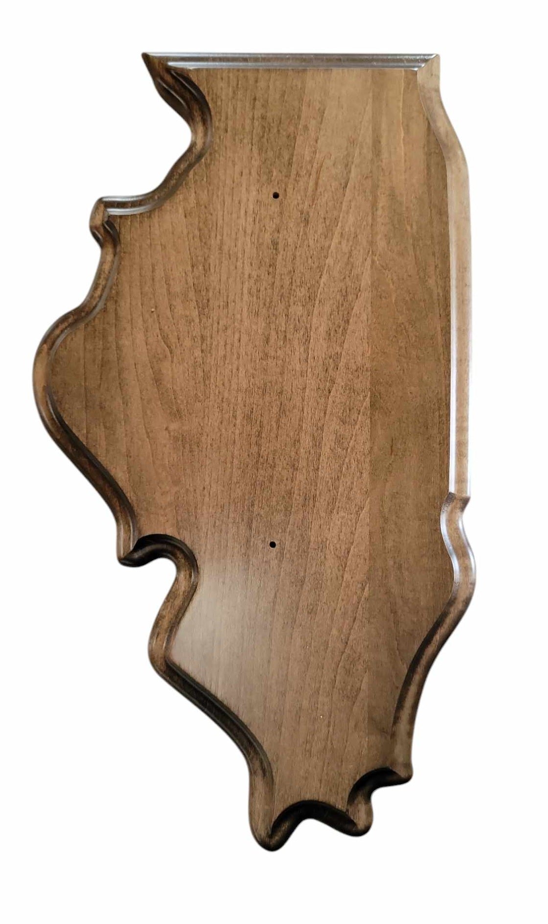 Whitetail Deer Antler Mounting Kit, Solid Wood Plaque, Includes All Mounting Hardware Illinois Walnut Finish - Cauff.com LLC