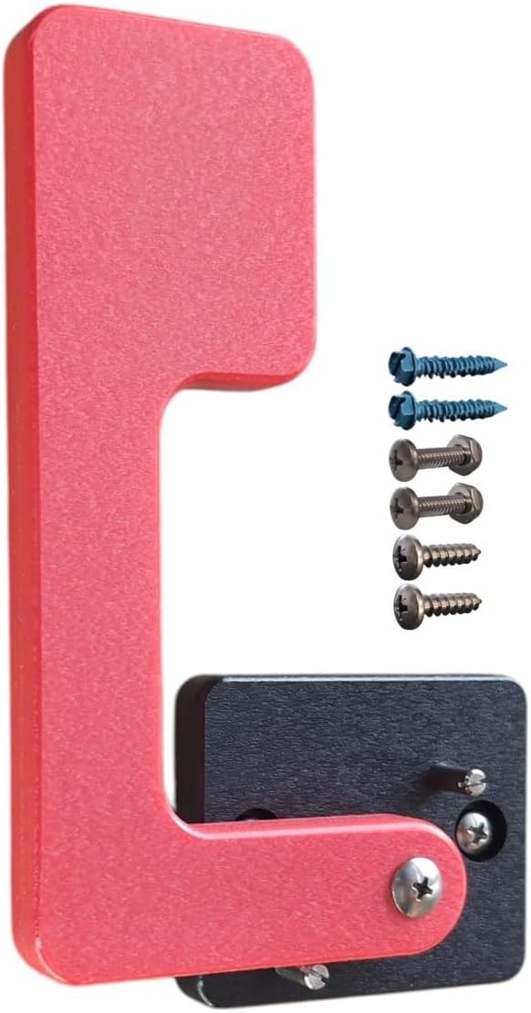 Heavy-Duty Poly Mailbox Flag Replacement Kit – Stainless Steel Mounting Bolts & Screws Included | Cauff