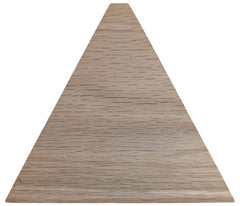 Wooden Peg Game Tricky Triangle Solid Oak - Cauff.com LLC