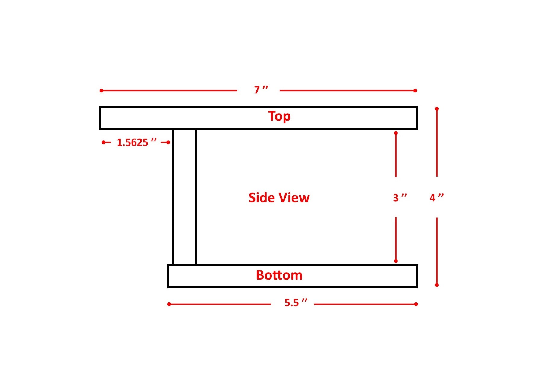 Poly Cup Holder for Adirondack Chair or Patio, Fits Standard- Large Cups - Cauff.com LLC