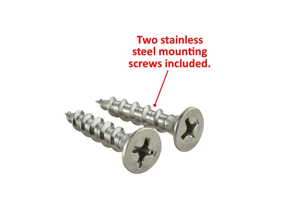 Poly cup holder for Adirondack chair, heavy-duty outdoor drink holder – front angle view