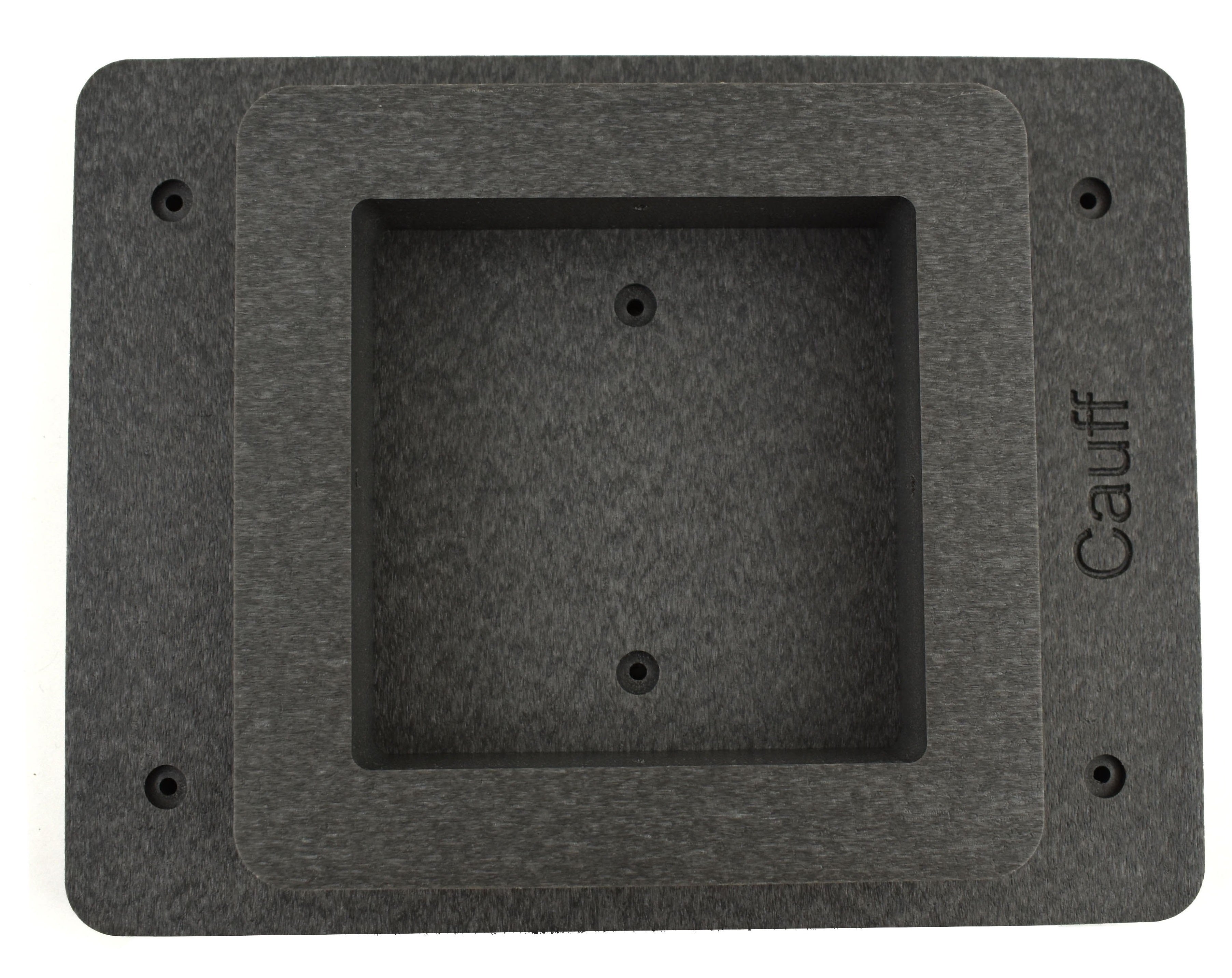 HDPE 4x4 post mount adapter bracket for bird feeders and mailboxes by Cauff